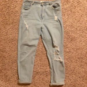 Distressed Jeans